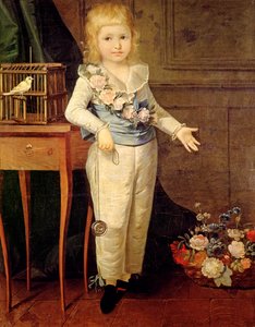 Portrait of a Boy Playing with a Yo-Yo, late 18th or early 19th centuries
